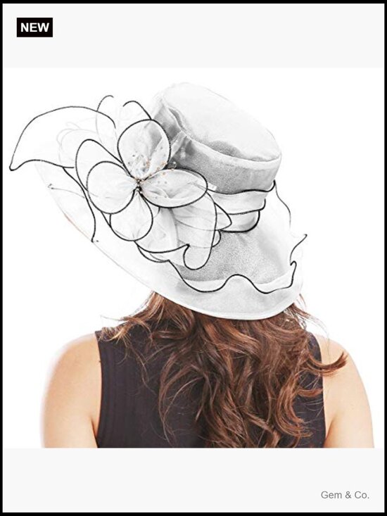 Wide Brim Sun Hat with UPF 50+ Floppy Packable